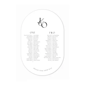 Flaneur - Products - New Seating plan